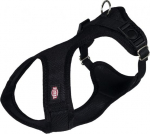 Koerte traksid Trixie Comfort Soft, must, 280 - 400 mm x 15 mm, XXS/XS
