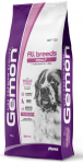 Kuiv koeratoit Gemon All Breeds Adult, riis/sealiha, 15 kg