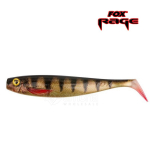 Vibrosaba Fox Rage Pro Shad, 28 cm, must
