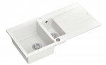 K&ouml;&ouml;givalamu Quadron Evan 156, graniit, 100 cm x 50 cm x 21 cm, valge v.