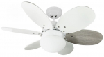 Laeventilaator koos lambiga CristalRecord 85-990-06-111, 1 tk