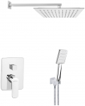 Varjatud du&scaron;ikomplekt Invena Siros, kroom