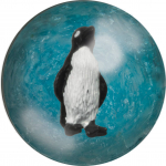 Laste pall p&otilde;rkuv Mega Bounce Loose Penguin, 5 cm