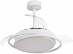 Laeventilaator koos lambiga CristalRecord Antila Mini, 45 W, 1 tk