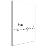 Reproduktsioon Artgeist Stay Mindful, m-c-0437-b-a, 20 cm x 30 cm