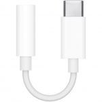Adapter Apple USB Type-C Male, 3.5 mm Female, valge