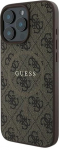 Telefoni &uuml;mbris Guess 4G Classic MagSafe, Apple iPhone 16 Pro, pruun v.