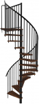 Keerdtrepp Minka Spiral Smart, 160 cm x 305.5 cm
