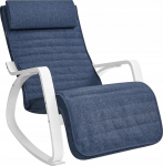 Tugitool Songmics, sinine v., 121.5 cm x 67 cm x 84 cm