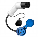 Elektriauto adapter, 0.3 m, Type 2, 16000 W