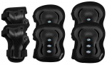 Laste kaitsmete komplekt Spokey Shield, S, must v.