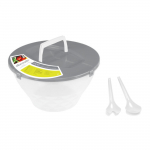 Salatikauss Domotti, 5000 ml, 27 cm x 27 cm x 15 cm, &Oslash; 27 cm, l&auml;bipaistev v., plastik