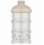 Piimasegu konteiner Canpol Babies Little Goose, 360 ml, 0 kuud, 7.8 cm, plastik, l&auml;bipaistev v./beež v.