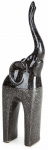 Dekoratsioon, "Elevant" Mandi 01, 12 cm, must v.