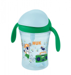 Laste pudel Nuk Motion Cup, 230 ml, 8 kuud, pol&uuml;prop&uuml;leen (pp), t&uuml;rkiissinine v.