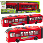 M&auml;nguasjabuss Lean Toys Multifunction Tram Bus, 1:16, punane
