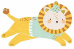 Pabersalvr&auml;tikud Party Deco Lion, 16 cm x 10 cm, oranž v., 20 tk