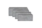 Lillepott Domoletti LT2219-4S, keraamiline/savi, 100 cm x 47 cm, &Oslash; 100 cm, hall v.