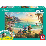 Pusle Schmidt Thomas Kinkade Studios Disney Lilo & Stitch 56557, 29 cm x 43 cm, 200 tk, mitmev&auml;rviline