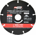 Teemantketas AWTools AW45101BL, 125 mm x 22.23 mm x 1.5 mm