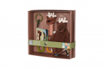 Beebi m&auml;nguasjade komplekt Little Big Friends Jungle Tiny Friends Deer, pruun v., 3 tk