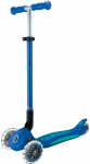 Laste t&otilde;ukeratas Globber Primo Foldable Plus Lights, t&uuml;rkiissinine v.