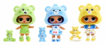 M&auml;ngukujuke, koos tarvikutega MGA L.O.L. Surprise Loves Care Bears Tots, 10 cm, (v&auml;rv/disain valitakse juhuslikult)