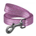 Koera rihm Waudog Re-Cotton, violetne v., 2 m x 25 mm