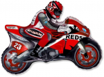 Fooliumist &otilde;hupall erikujuga Flexmetal Moto Racing, hall v./mitmev&auml;rviline