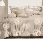 Voodipesukomplekt SBA-320, helehall v., 70 x 80 cm, 200 x 220 cm, 3 os.