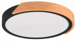Valgusti lagi Reality Jano, LED, 3000 &deg;K, 1 x 20 W, valge v./must v./puidu v., 31.5 x 31.5 cm