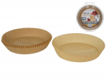 K&uuml;psetuspaber kuuma&otilde;hufrit&uuml;&uuml;ri jaoks Kitchen&GO Round, 20 cm x 20 cm, 50 tk