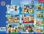 Pusle 10in1 Trefl The Brave PAW Patrol Team, 28 cm x 20 cm, 407 tk