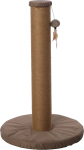 Kraapimispost kassile Flamingo Velvi, 33.5 cm x 33.5 cm x 45 cm, Pruun v.