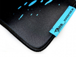 Hiirematt E-Blue, 35.5 cm x 44.5 cm x 0.3 cm, sinine v./must v.