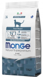 Kuiv kassitoit Monge Sterilised, forell, 0.4 kg