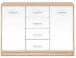 Kummut Nepo Plus, tamm v., 84 cm x 34 cm x 118.5 cm