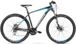 Jalgratas m&auml;gi- Kross Level 2.0, 27.5 ", 18" raam, sinine/must