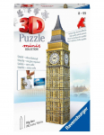 3D-pusle Ravensburger Big Ben 11246, 6 cm x 6 cm, 54 tk, pruun v./mitmev&auml;rviline