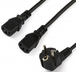 Juhe StarTech Power Cord C13 Power Cord C13, Euro, 2 m, must v.