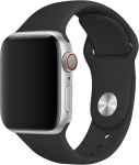 Rihmad Just Must, Liquid Silicone Apple Watch 42/44/45mm, must v.