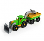 Liivam&auml;ngukomplekti traktor koos haagisega, 58cm 1252