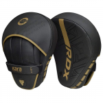 Poksik&auml;pp RDX Focus Pads F6, kuldne v./must v.