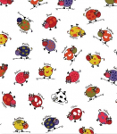 Laudlina, lauakate 6064-00, mitmev&auml;rviline, 2000 cm x 140 cm