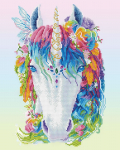 Teemantmosaiik Diamond Dotz Mystic Unicorn, mitmev&auml;rviline