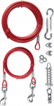Koera rihm Trixie 2293, punane v., 15m