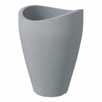 Lillepott Scheurich Stony Grey 59576, plastik, &Oslash; 40 cm, hall v.