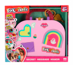 Loovkomplekt FunLockets Secret Message Maker, roosa v.