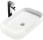 Vannitoa kraanikauss Mexen Alessia, keraamiline, 75 cm x 38 cm x 13 cm, valge