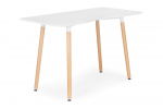 Kirjutuslaud ModernHome KJOD-01, pruun v./valge v.